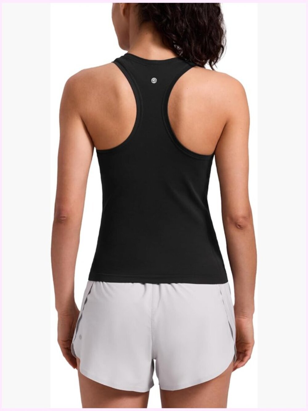 Seamless Racerback Workout Tank Top for Women - Sleeveless, Breathable - Picture 1 of 6